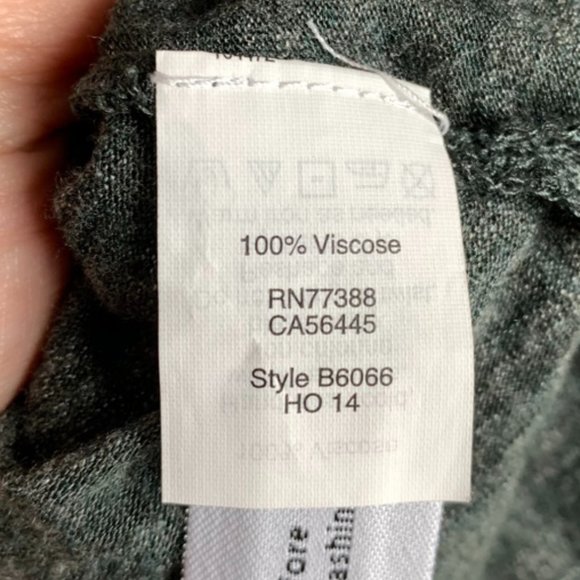 Madewell Gray & Green All Around Colorblock Long Sleeve Shirt - Picture 5 of 6